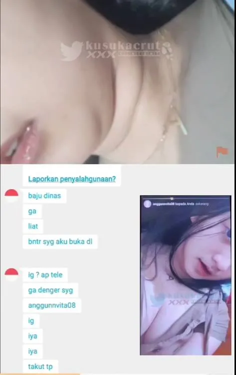 Abg Anggunvita ome tv