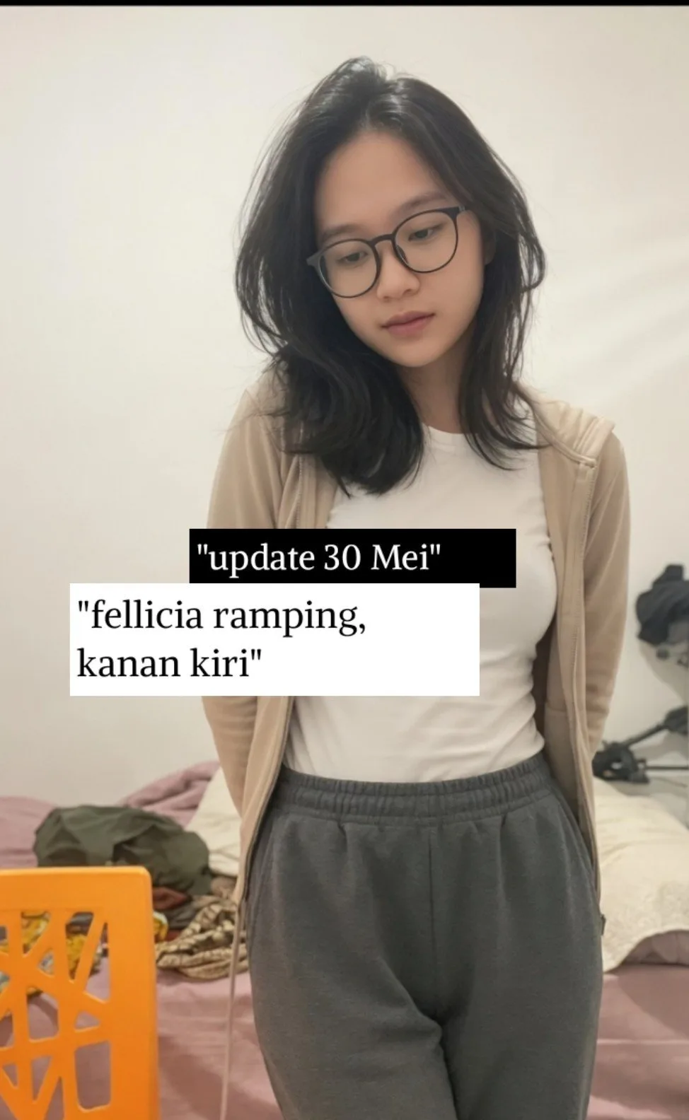 Fellicia siramping kanan kiri