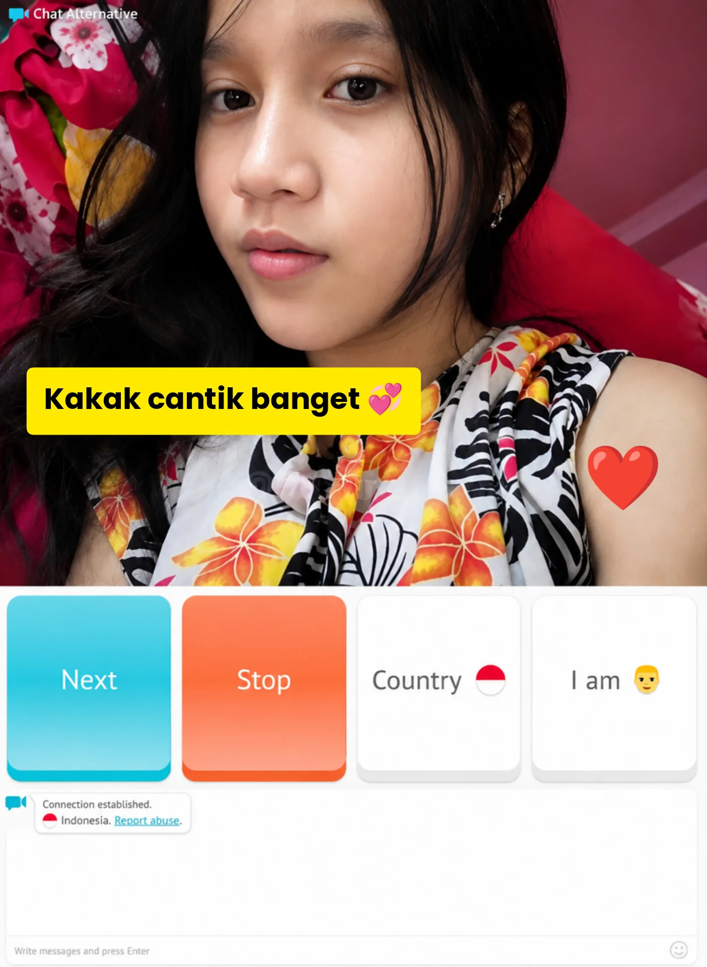 kk ini cantiknya tidak tertolong